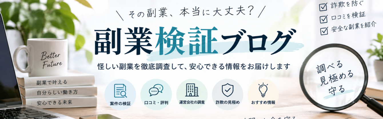 副業検証ブログ
